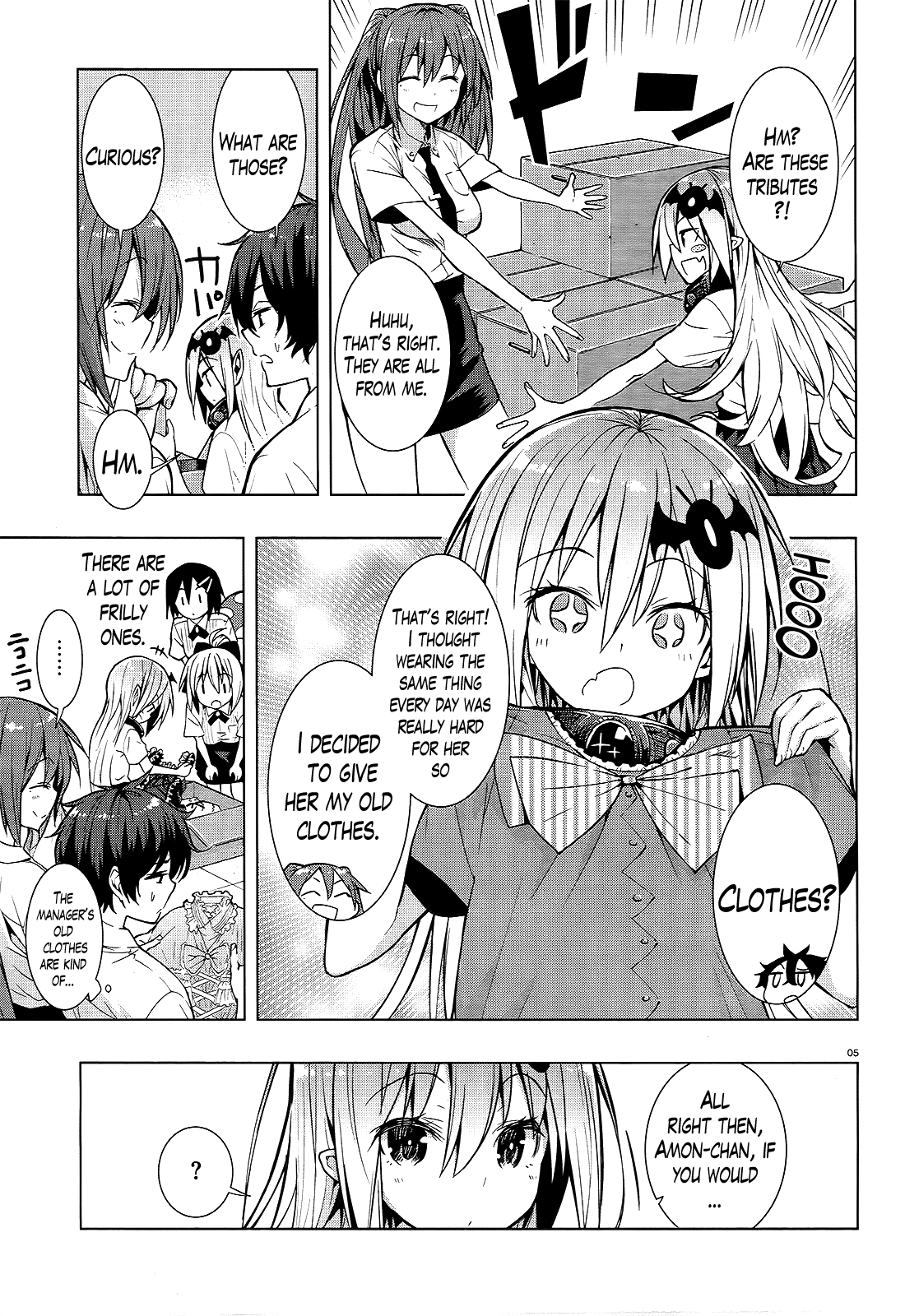 There’s a Demon Lord on the Floor Chapter 4 - Page 5