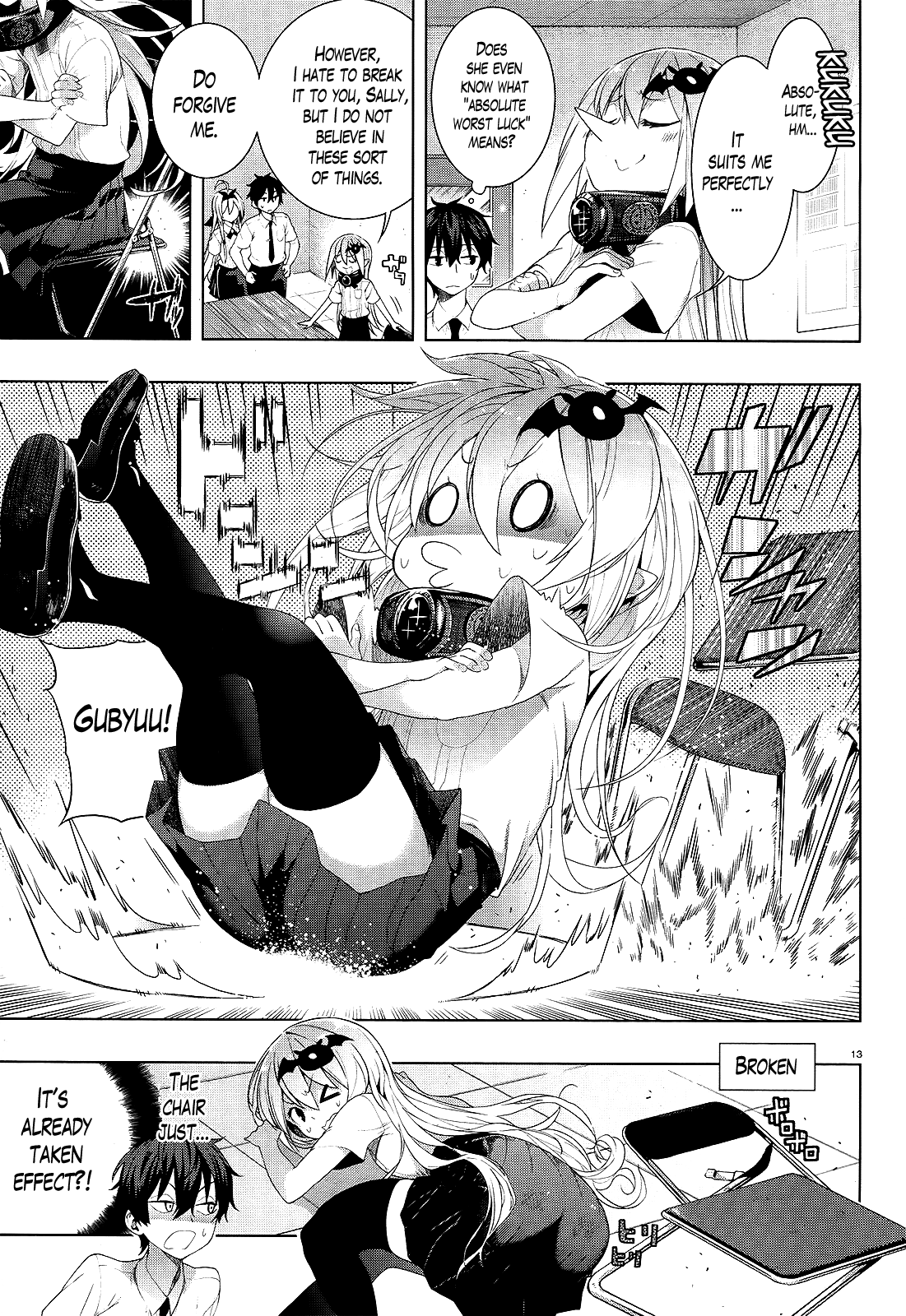 There’s a Demon Lord on the Floor Chapter 6 - Page 13