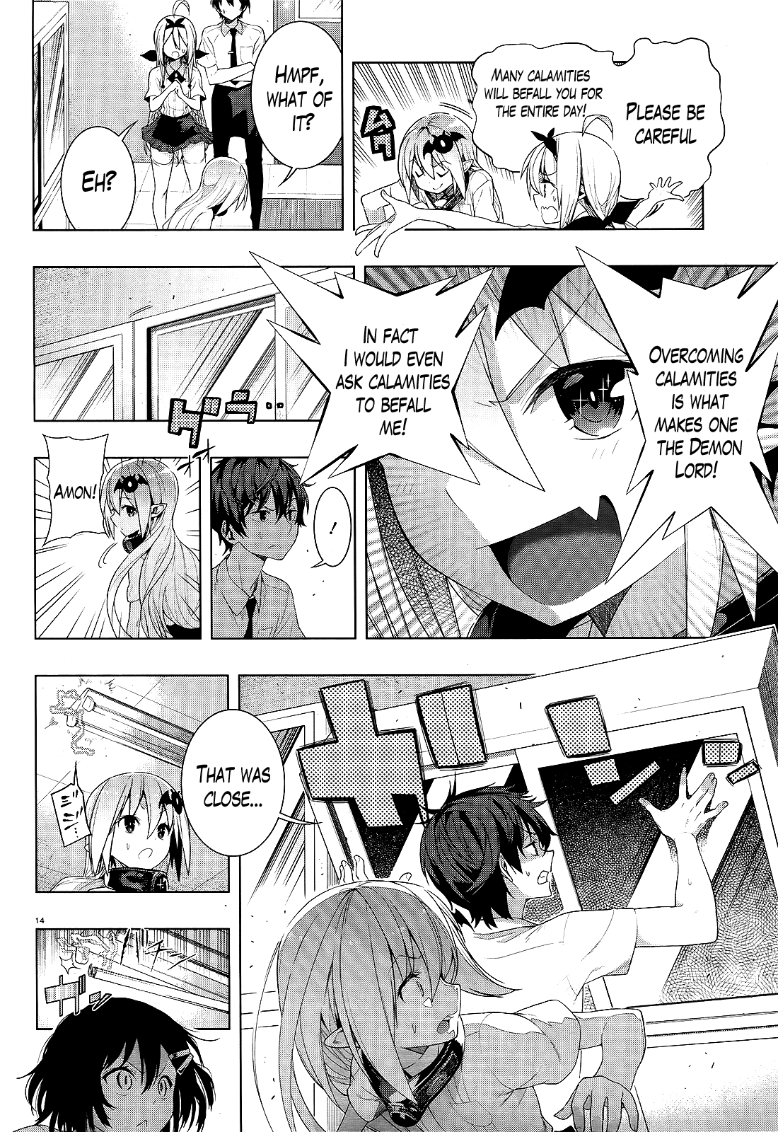 There’s a Demon Lord on the Floor Chapter 6 - Page 14