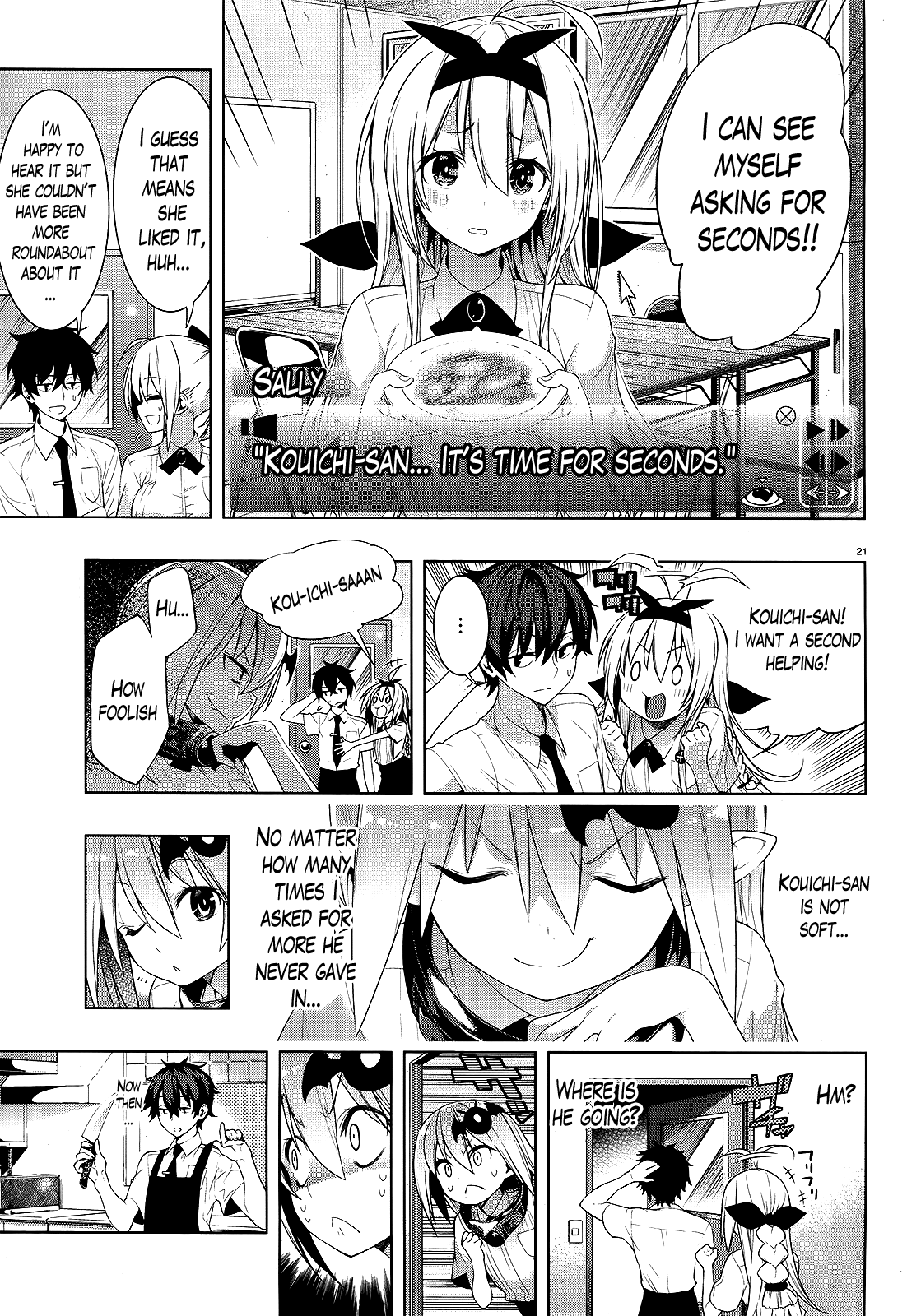 There’s a Demon Lord on the Floor Chapter 6 - Page 21
