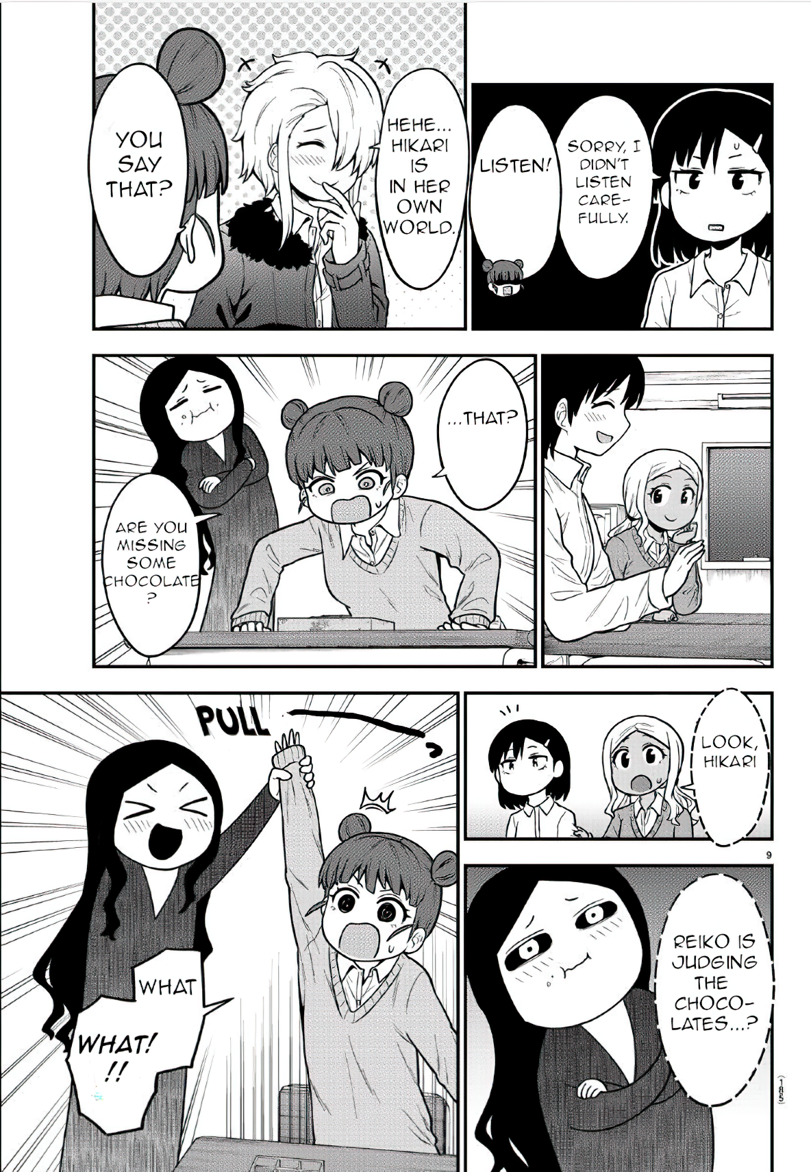 There’s a Ghost Behind the Gyaru Chapter 38 - Page 9