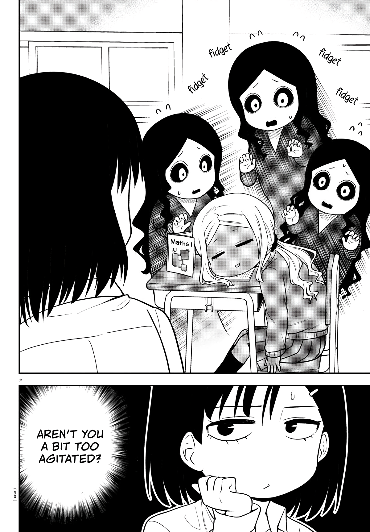 There’s a Ghost Behind the Gyaru Chapter 5 - Page 2