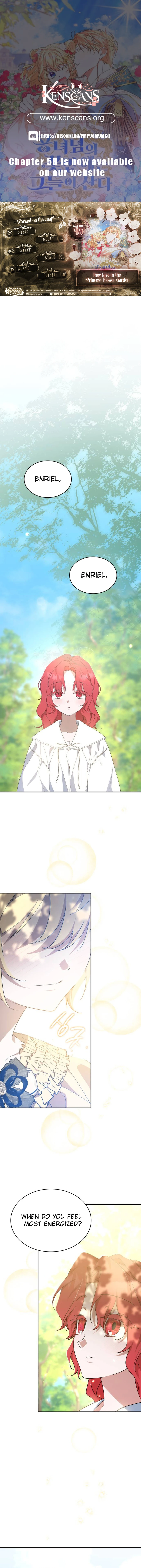 They Live in the Princess’ Flower Garden Chapter 45 - Page 1