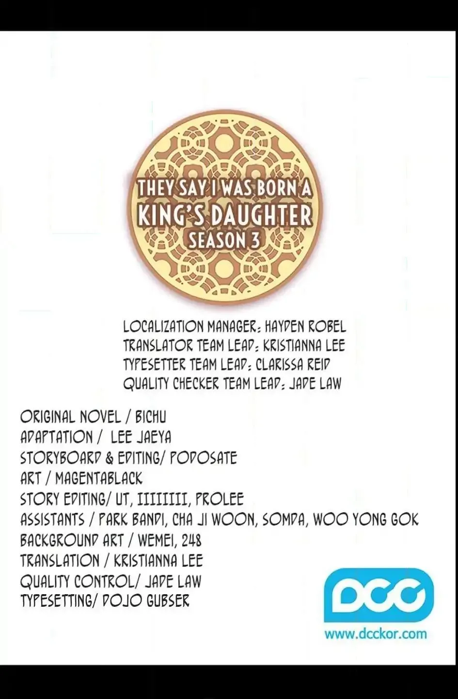 They Say I Was Born a King’s Daughter Chapter 123 - Page 1