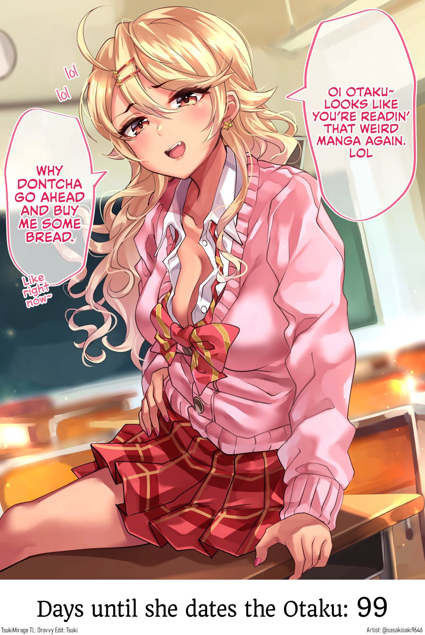 This Gyaru Will Date the Otaku in 100 Days Chapter 1 - Page 1