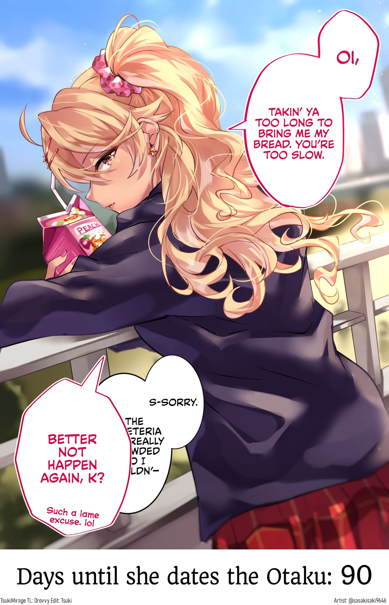 This Gyaru Will Date the Otaku in 100 Days Chapter 10 - Page 1