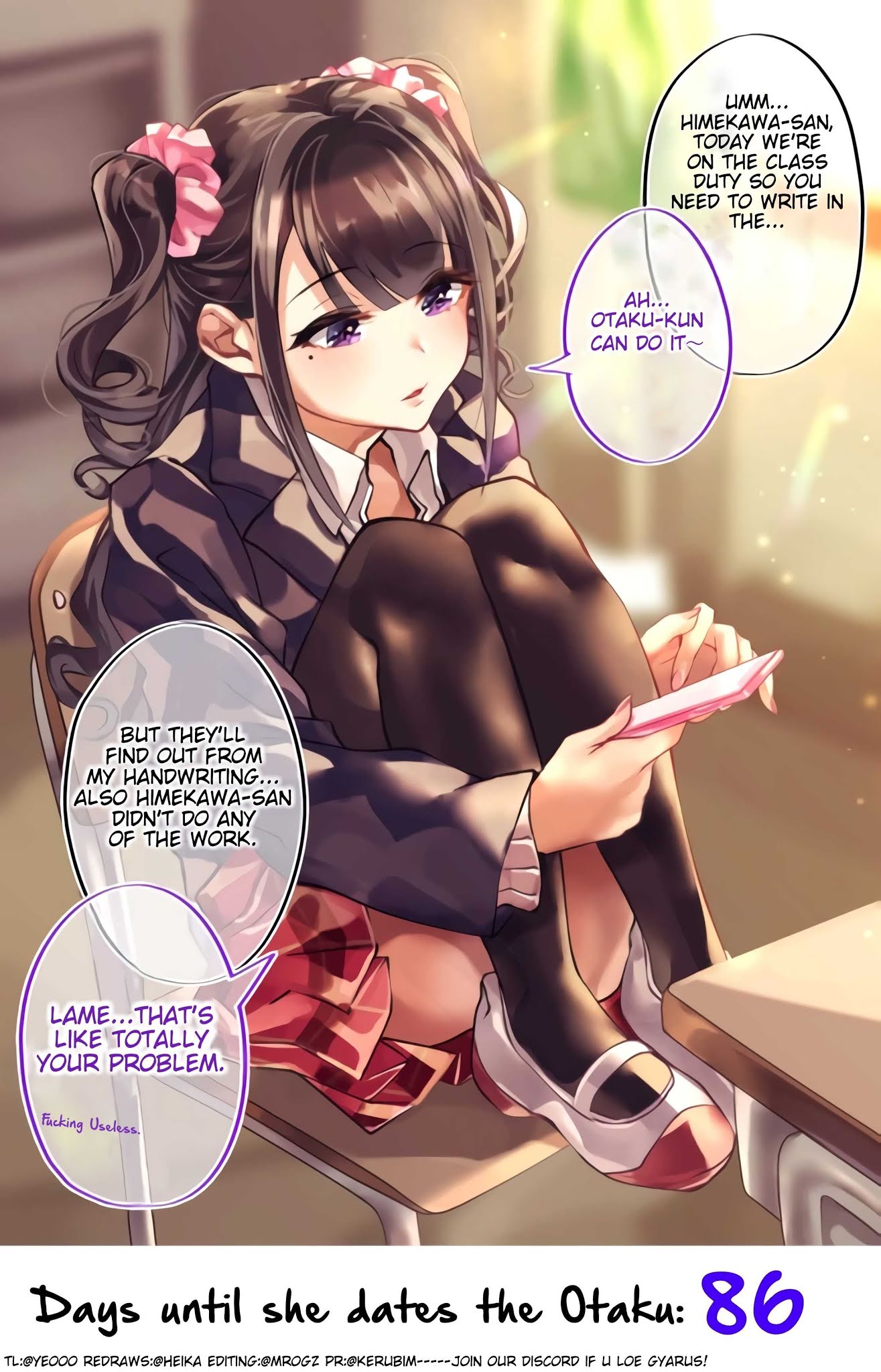 This Gyaru Will Date the Otaku in 100 Days Chapter 14 - Page 1