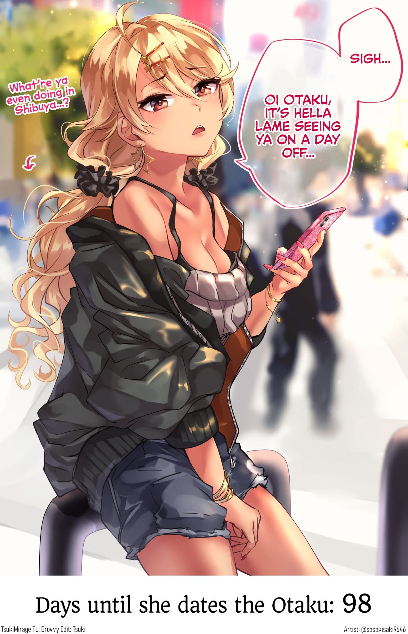 This Gyaru Will Date the Otaku in 100 Days Chapter 2 - Page 1