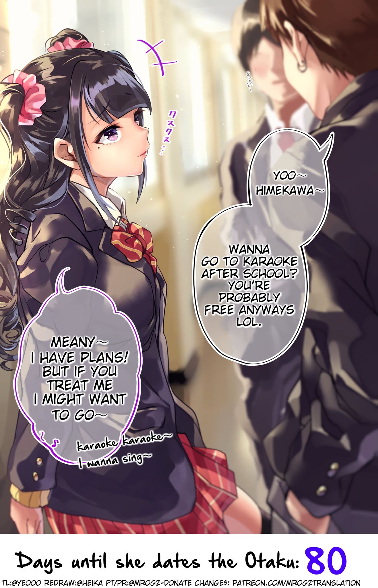 This Gyaru Will Date the Otaku in 100 Days Chapter 20 - Page 1