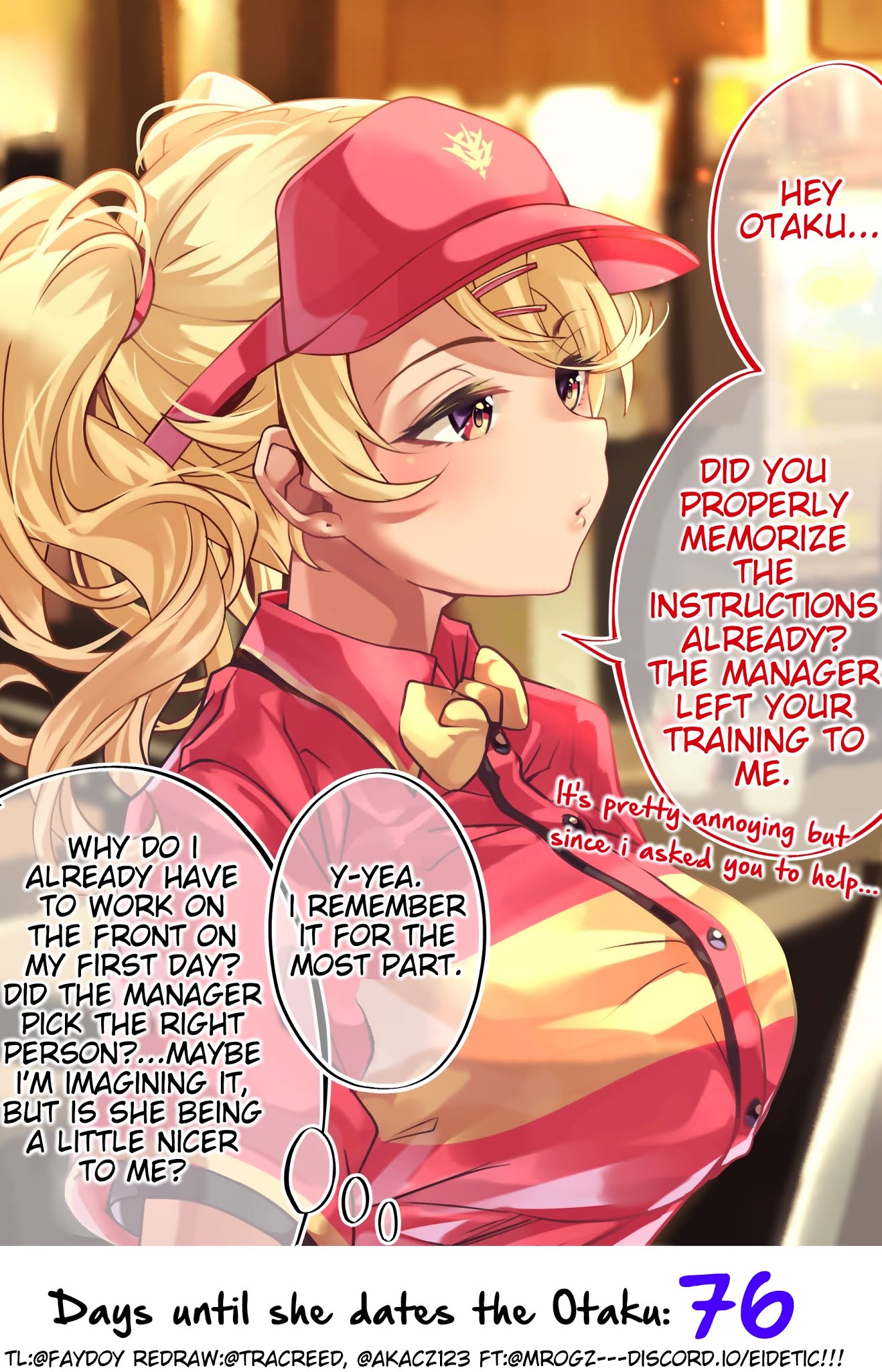 This Gyaru Will Date the Otaku in 100 Days Chapter 24 - Page 1