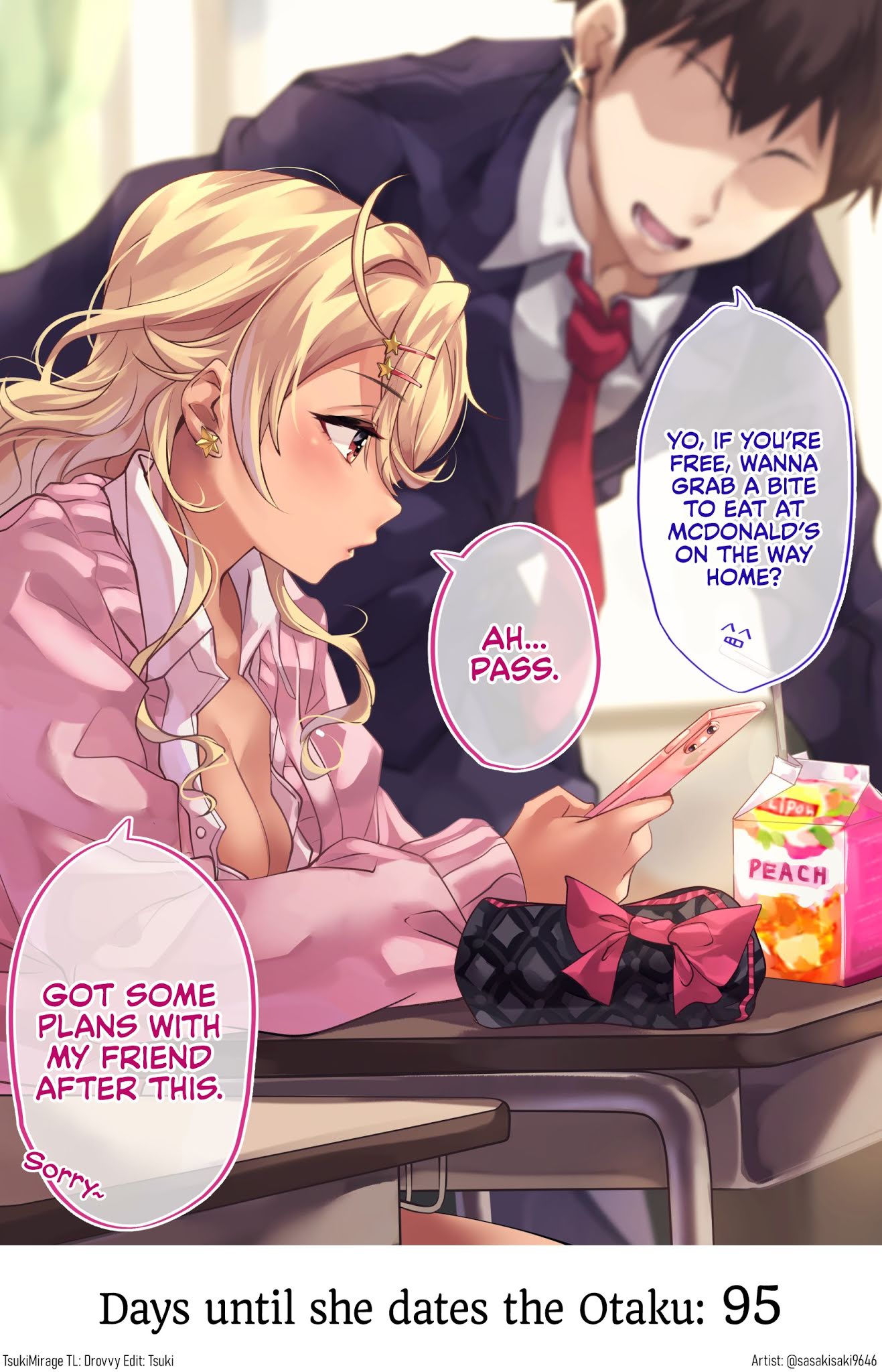 This Gyaru Will Date the Otaku in 100 Days Chapter 5 - Page 1