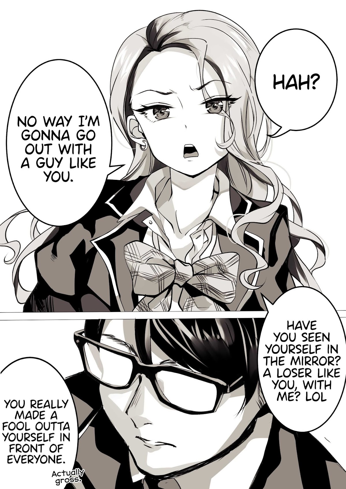 This Gyaru Will Date the Otaku in 100 Days Chapter 8 - Page 1