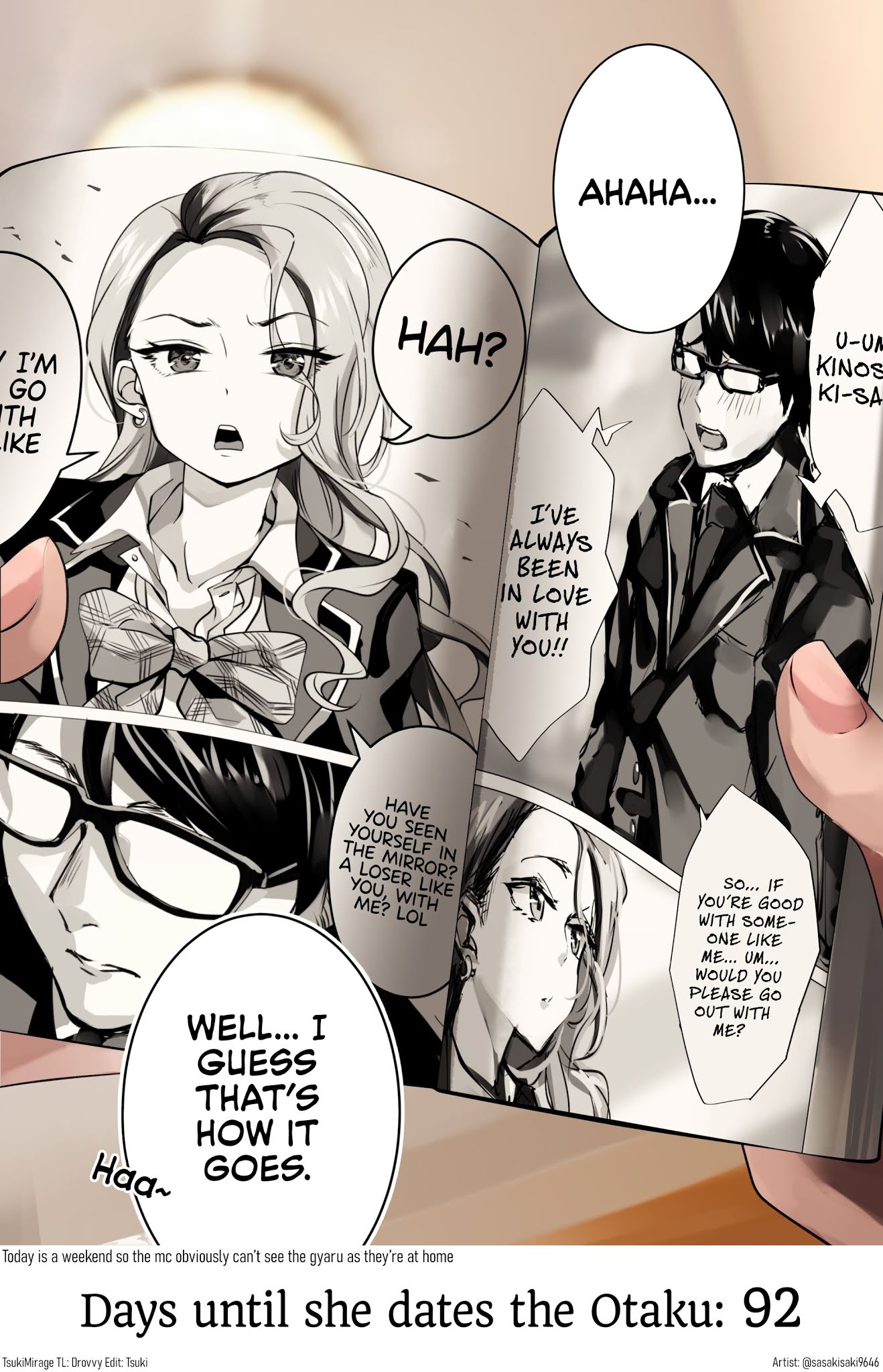 This Gyaru Will Date the Otaku in 100 Days Chapter 8 - Page 2
