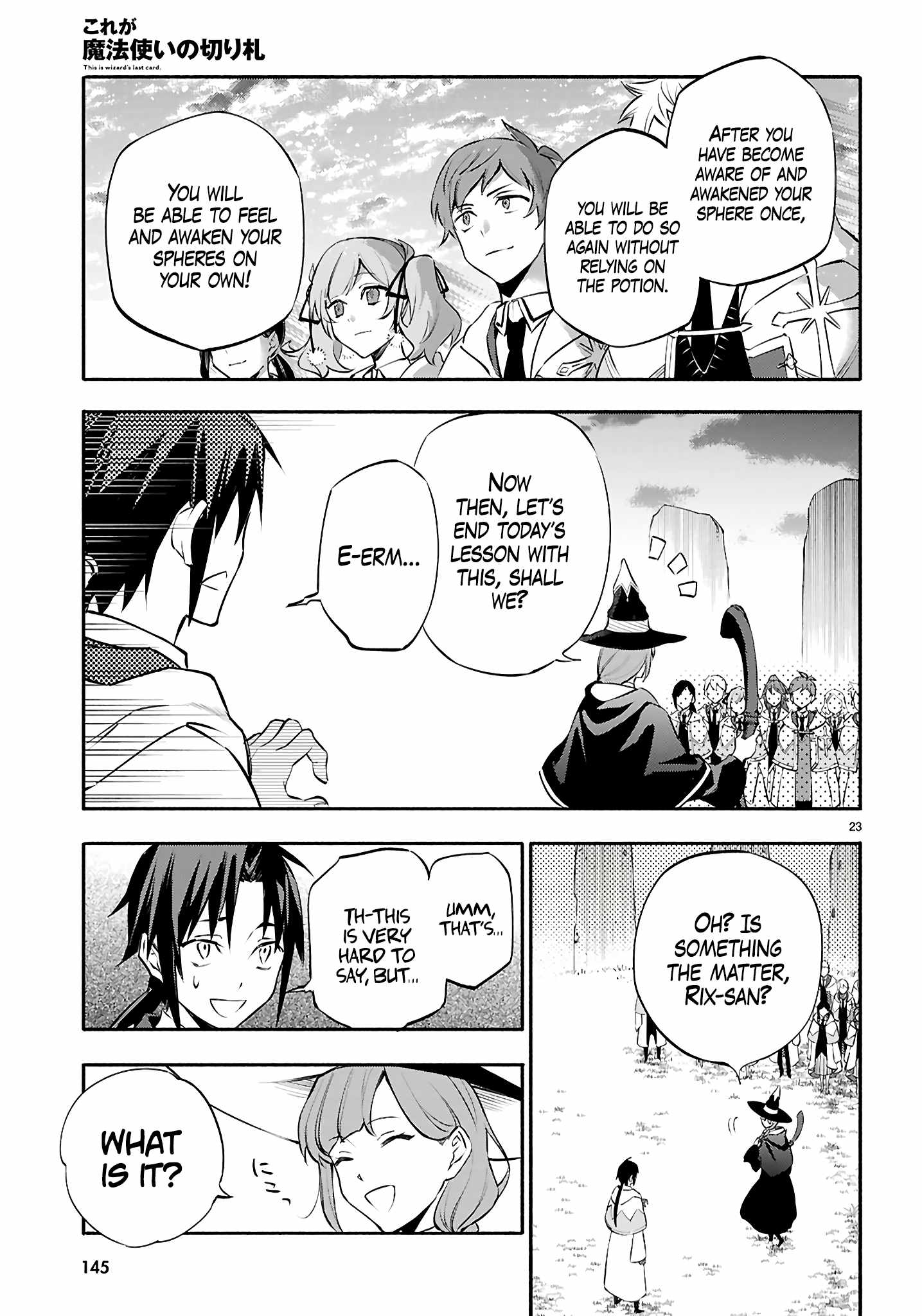 This Is the Sorcerer’s Trump Card Chapter 3 - Page 24