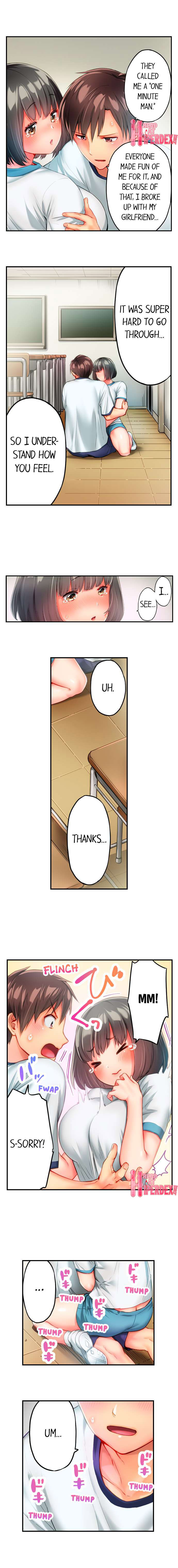 This Slouching Girl’s Nipples Are So Sensitive…! Chapter 2 - Page 9