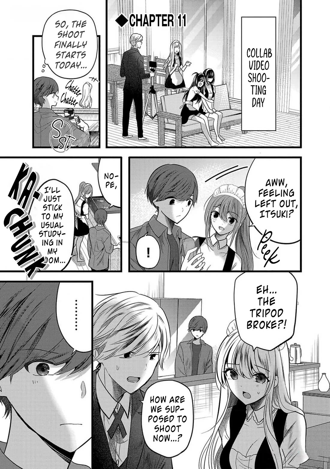 Three Sisters in Love With You Chapter 11 - Page 1