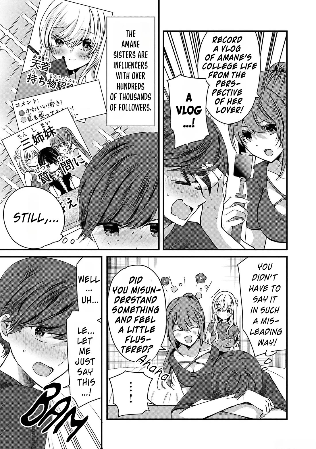 Three Sisters in Love With You Chapter 5 - Page 3