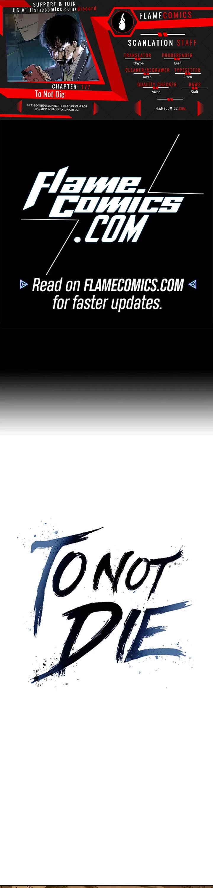 To Not Die Chapter 177 - Page 0