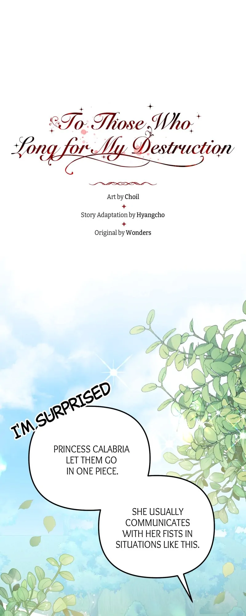 To Those Who Long for My Destruction Chapter 47 - Page 14