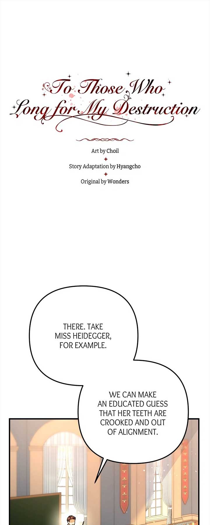 To Those Who Long for My Destruction Chapter 82 - Page 15
