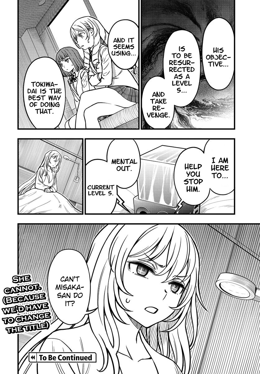 Toaru Kagaku no Mental Out Chapter 17 - Page 24