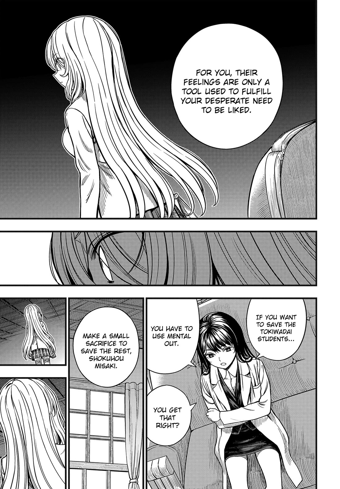 Toaru Kagaku no Mental Out Chapter 31 - Page 17