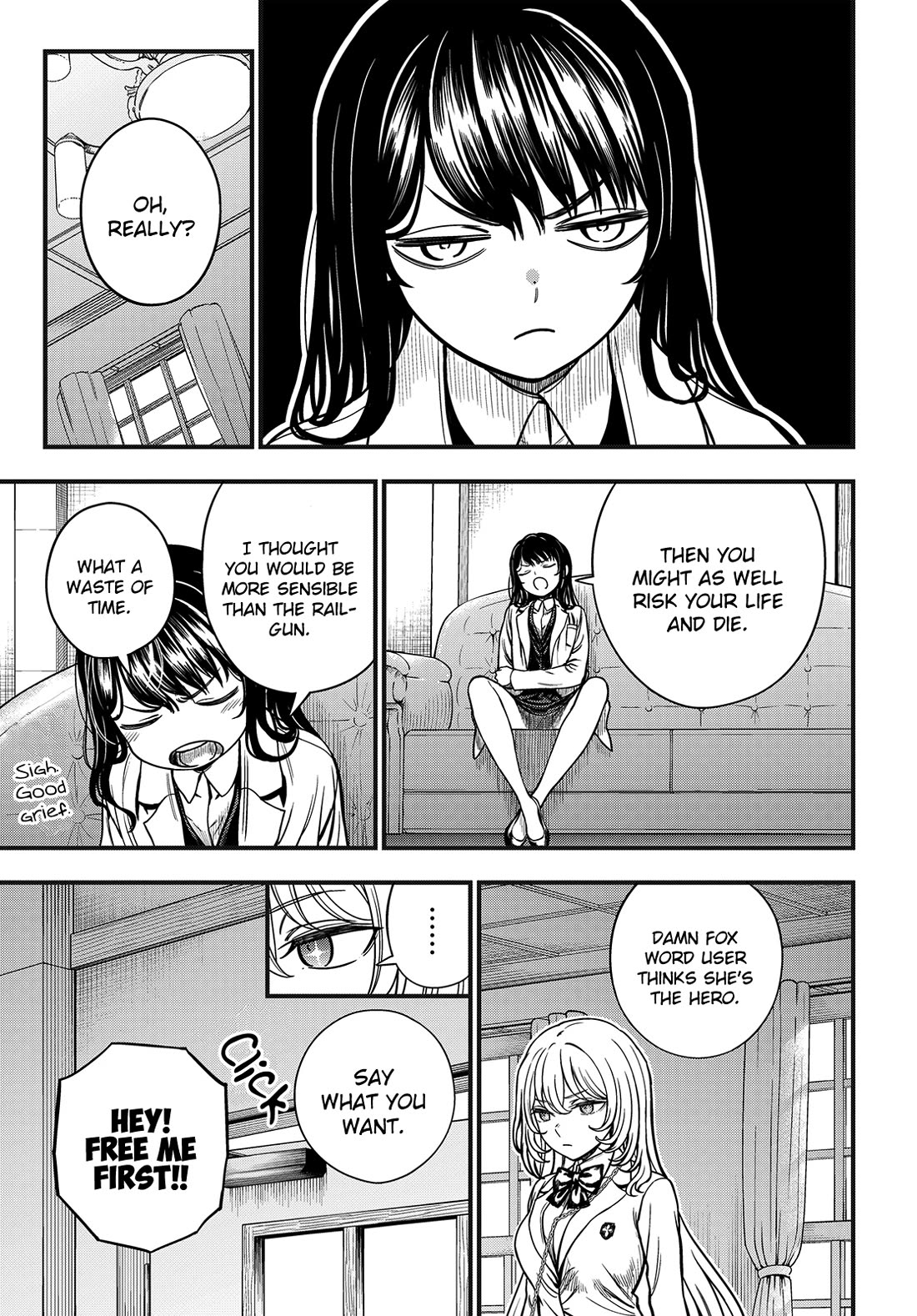 Toaru Kagaku no Mental Out Chapter 31 - Page 19