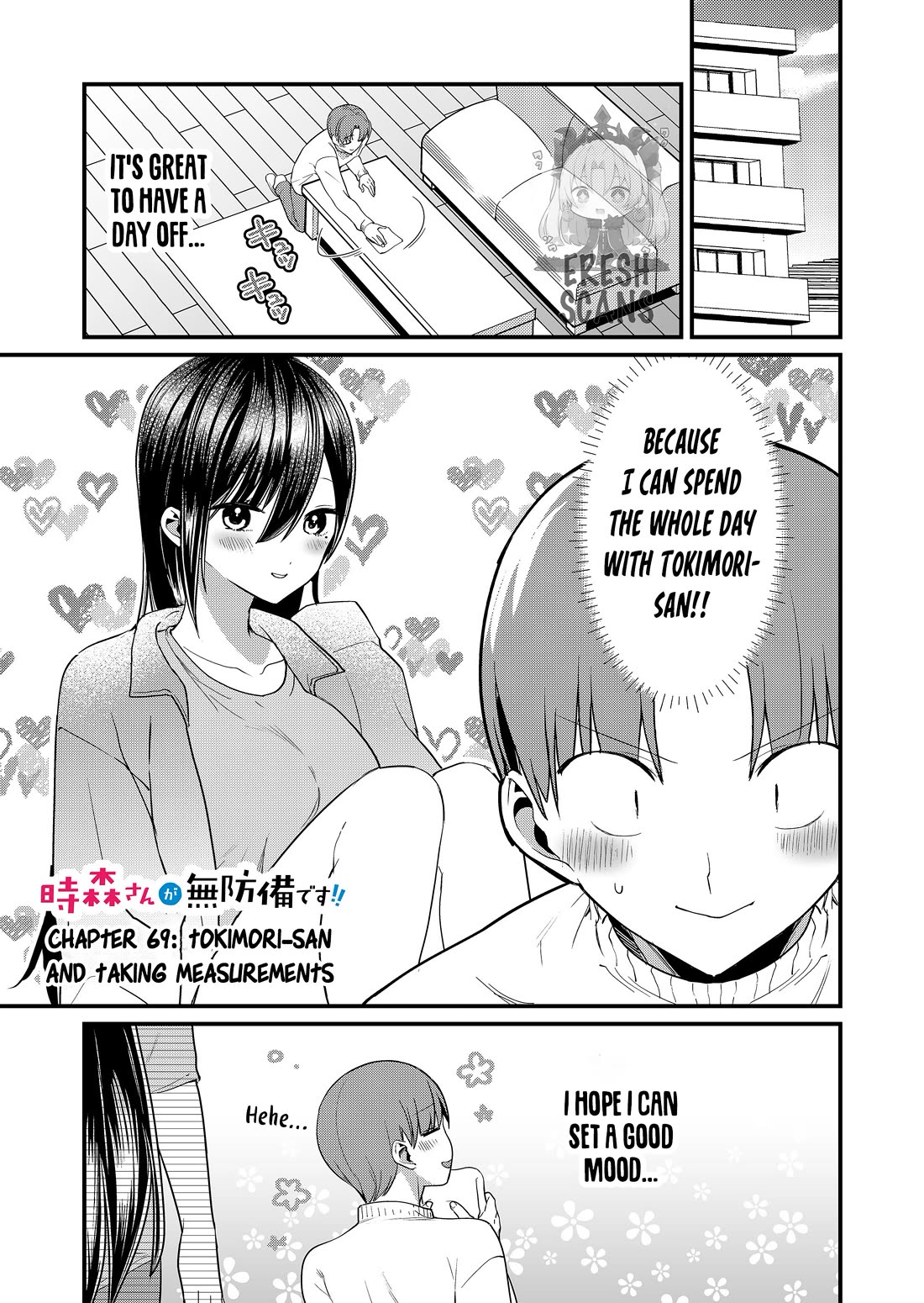 Tokimari-san is Completely Defenseless!! Chapter 69 - Page 1