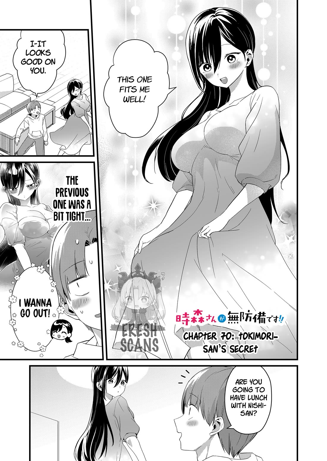 Tokimari-san is Completely Defenseless!! Chapter 70 - Page 1