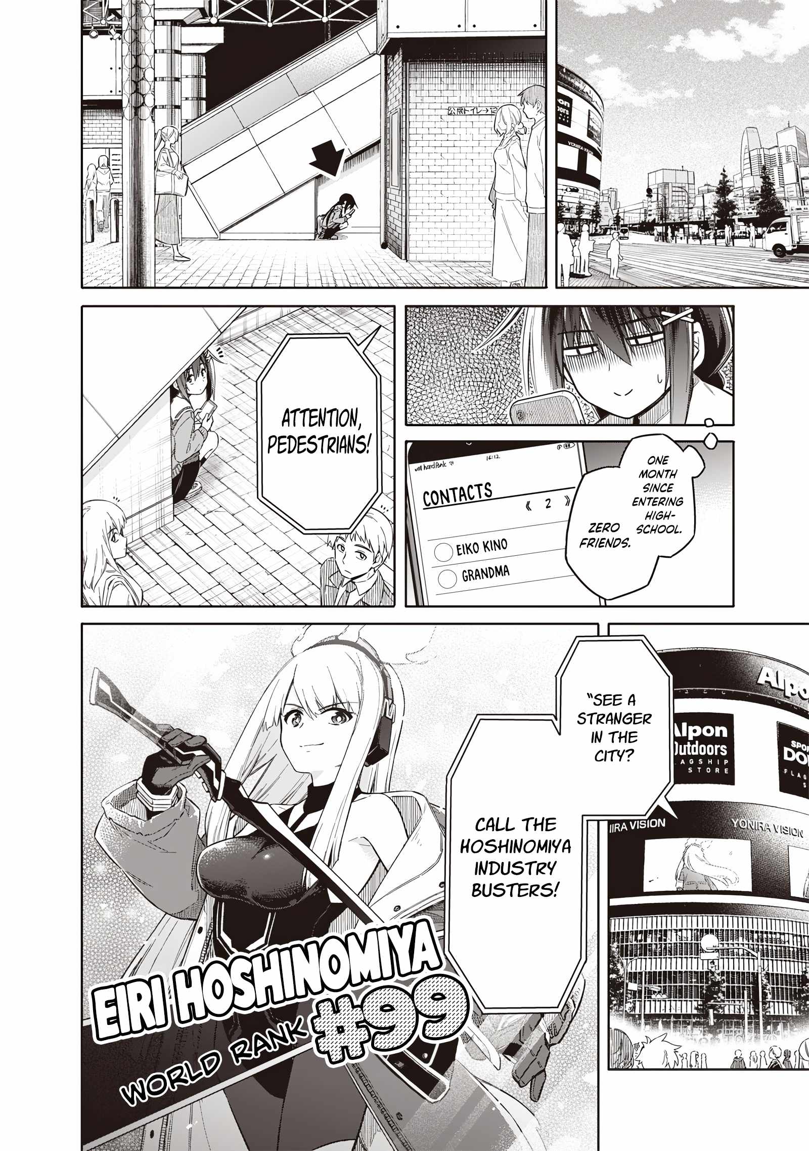 Tokyo KINOKO: The High School Girl with the World’s Lowest Ranking Social Skills Chapter 1 - Page 7