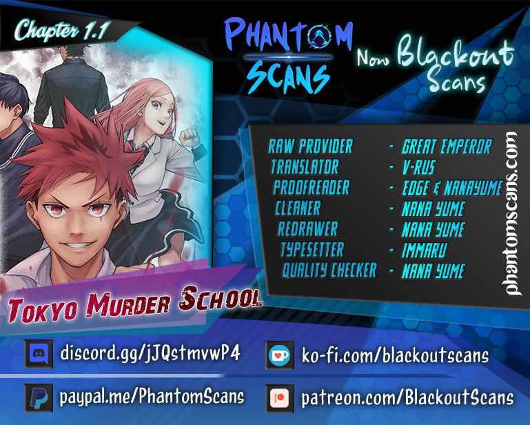Tokyo Murder School Chapter 1.1 - Page 1