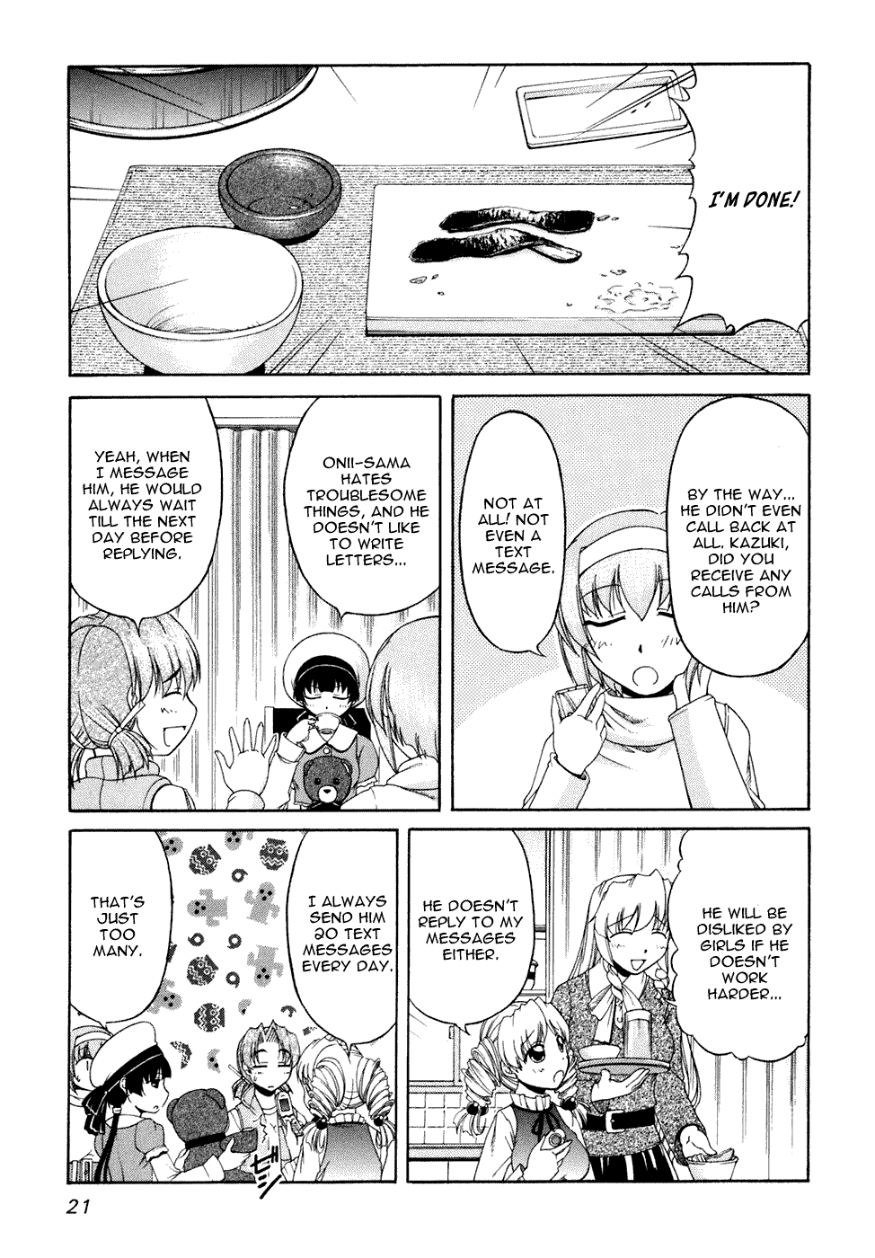 Tona-Gura! Chapter 36 - Page 21