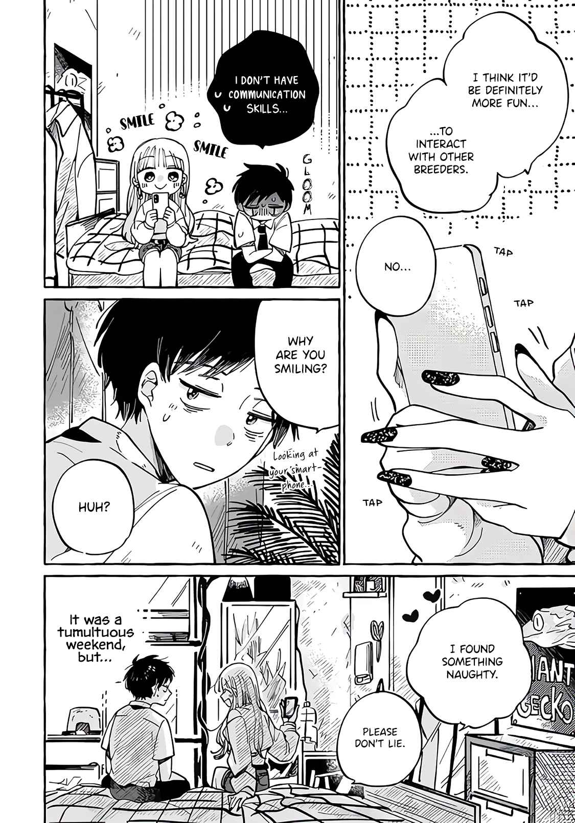 Tonari no Hachuurui-kun Chapter 1 - Page 38