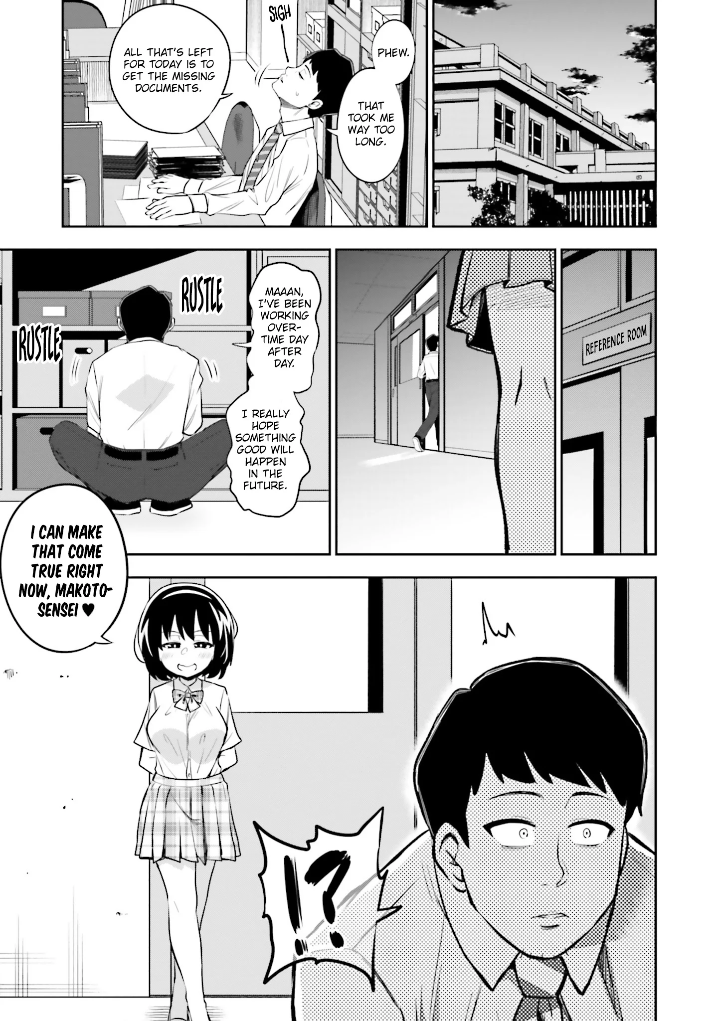 Tonikaku Onnanoko ga Semetekuru! Anthology Comic Chapter 2 - Page 8