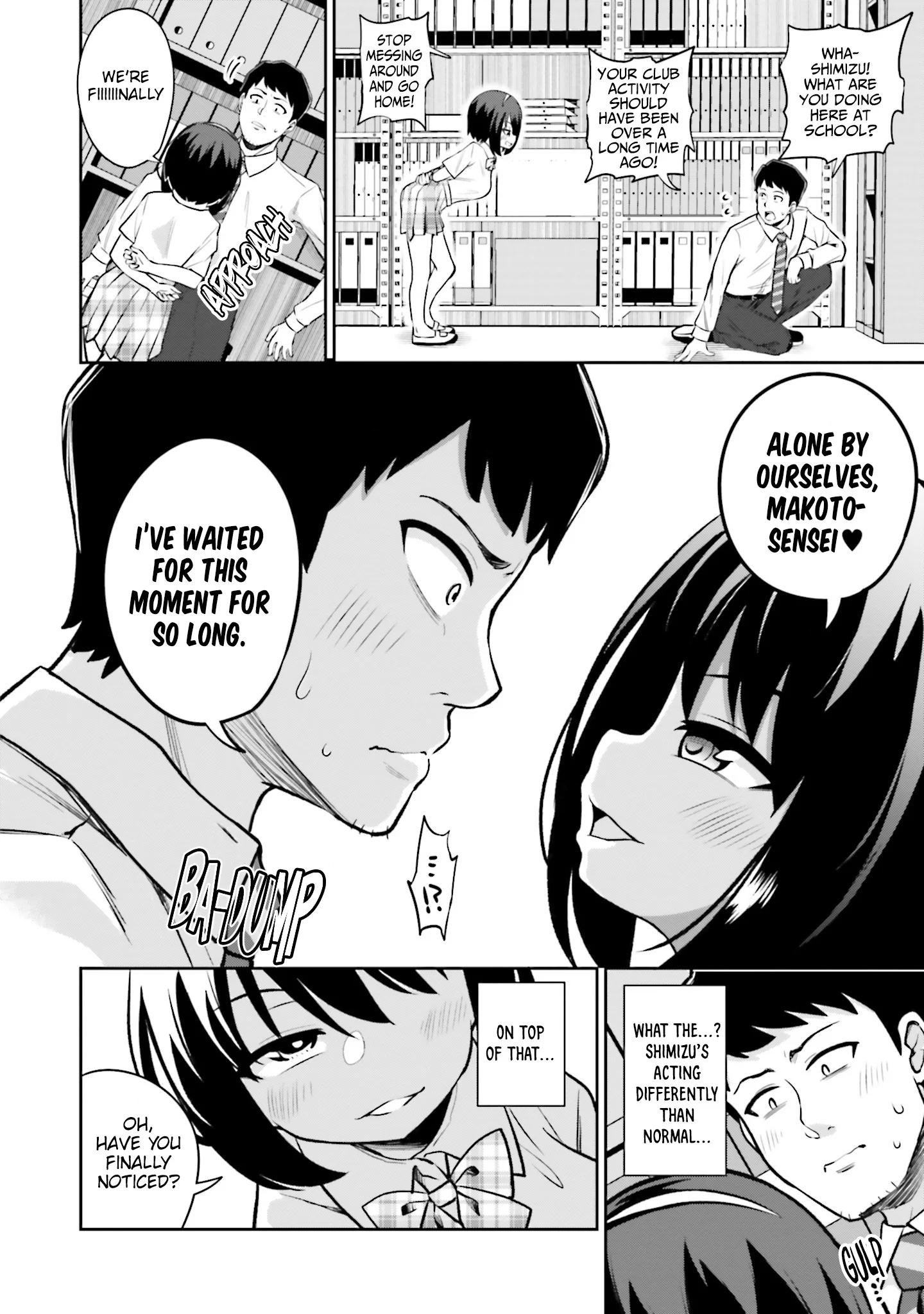 Tonikaku Onnanoko ga Semetekuru! Anthology Comic Chapter 2 - Page 9