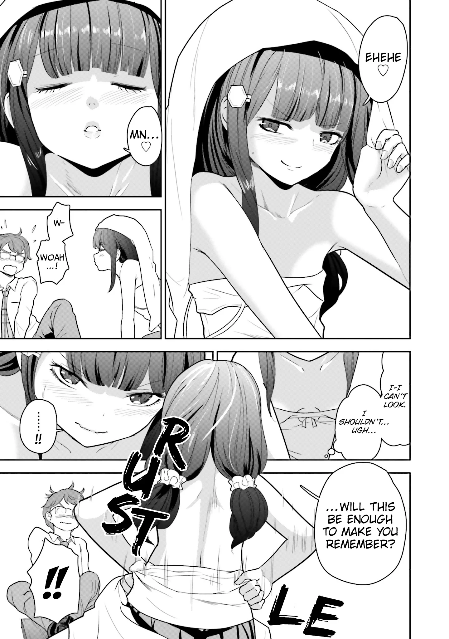 Tonikaku Onnanoko ga Semetekuru! Anthology Comic Chapter 3 - Page 12