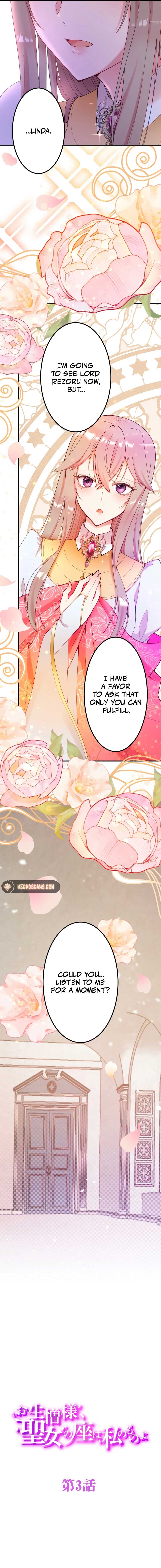 Too Bad for You, the Position of the Saint Belongs to Me Chapter 3 - Page 8