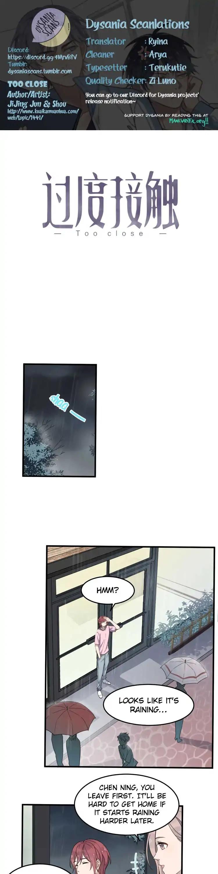 Too Close Chapter 52 - Page 1