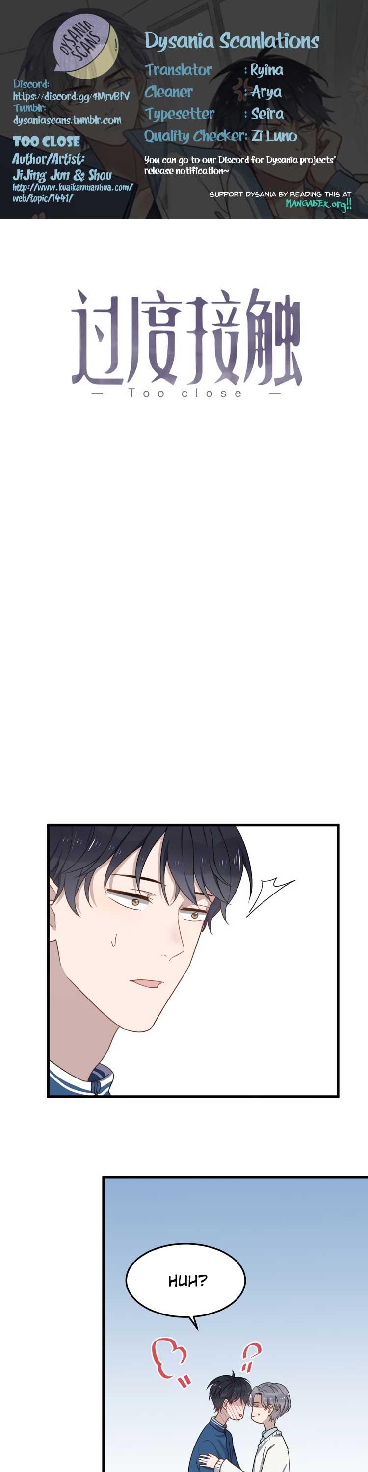Too Close Chapter 59 - Page 1