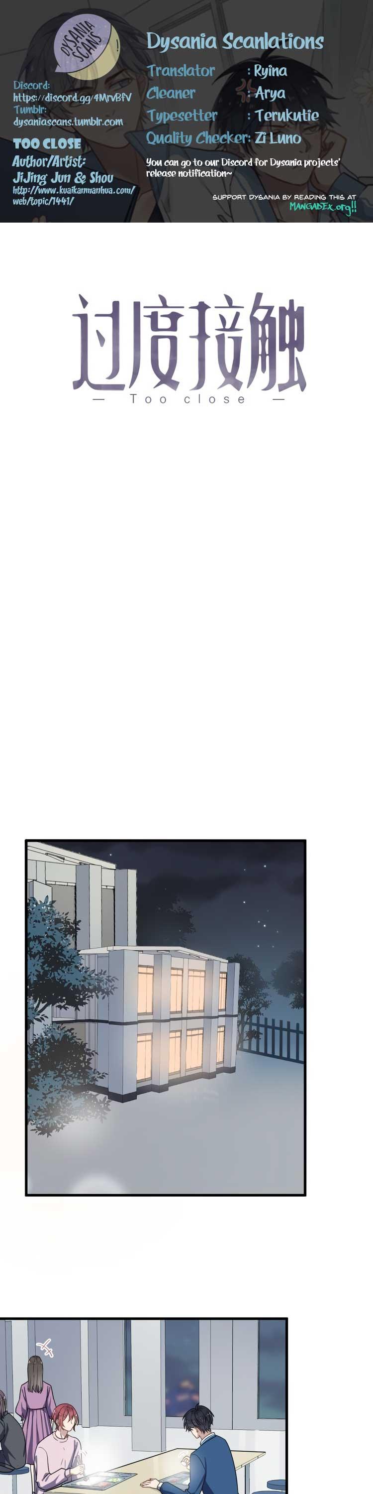 Too Close Chapter 60 - Page 1