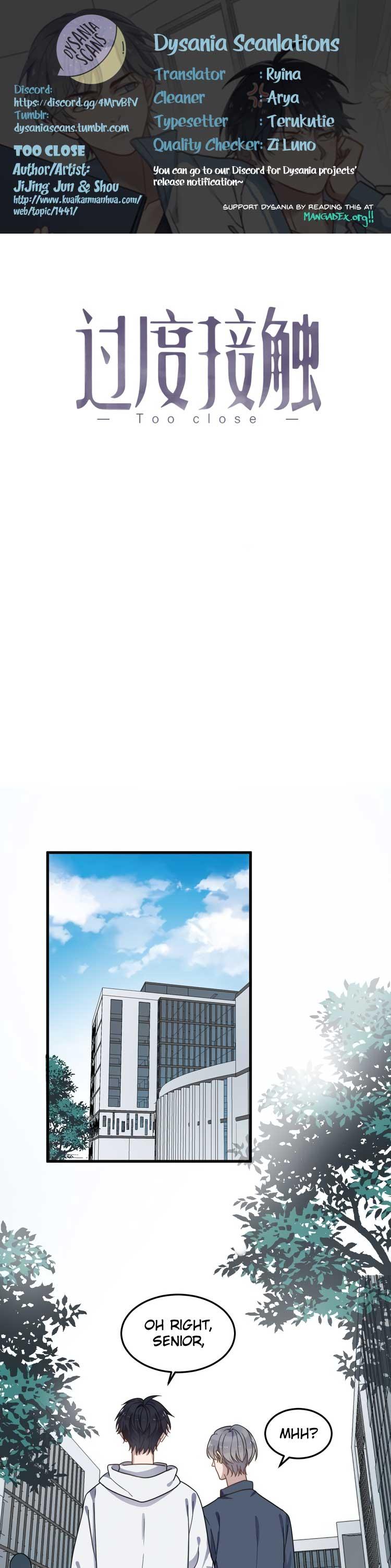 Too Close Chapter 62 - Page 1