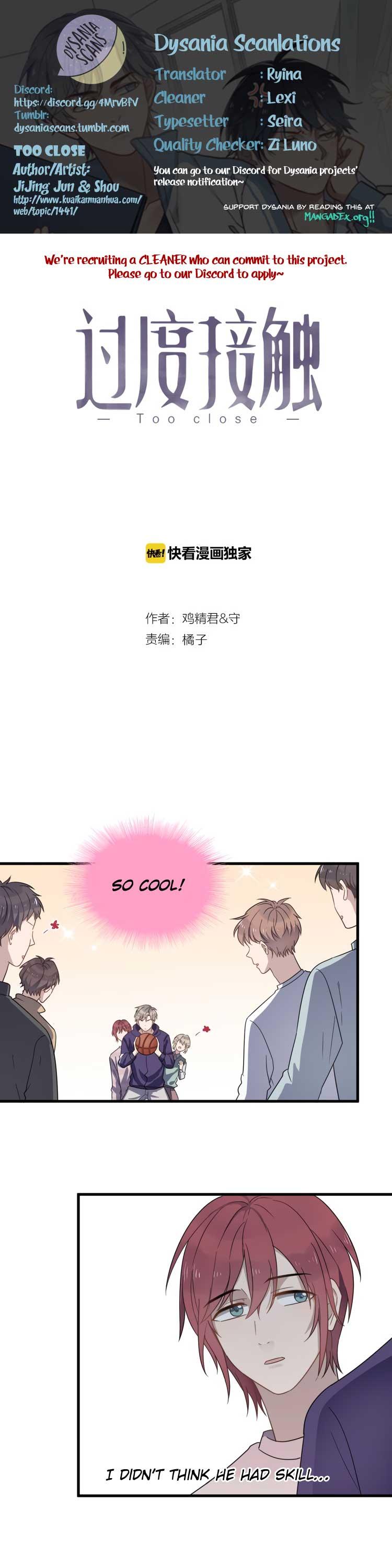 Too Close Chapter 65 - Page 1