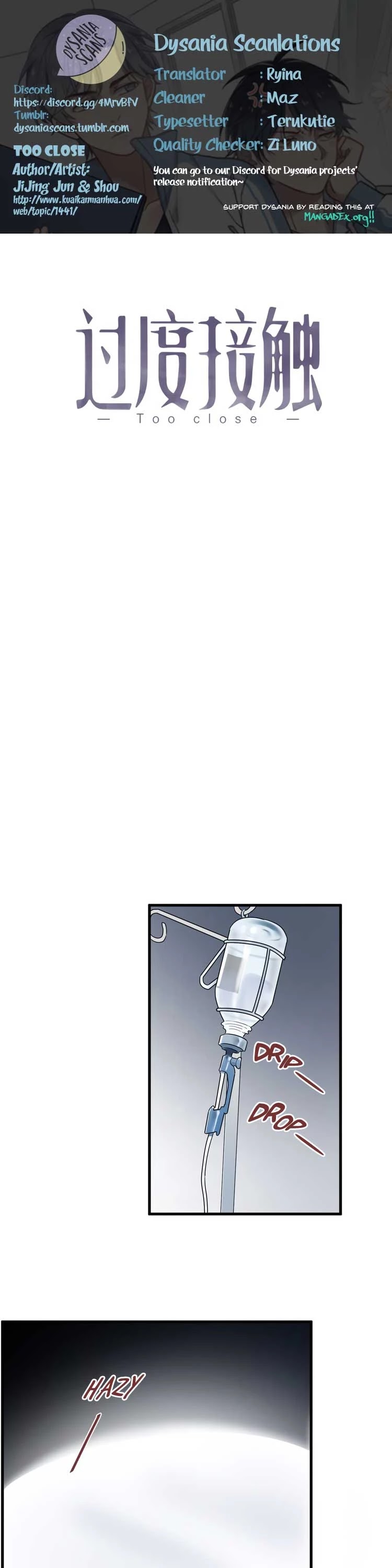 Too Close Chapter 76 - Page 1