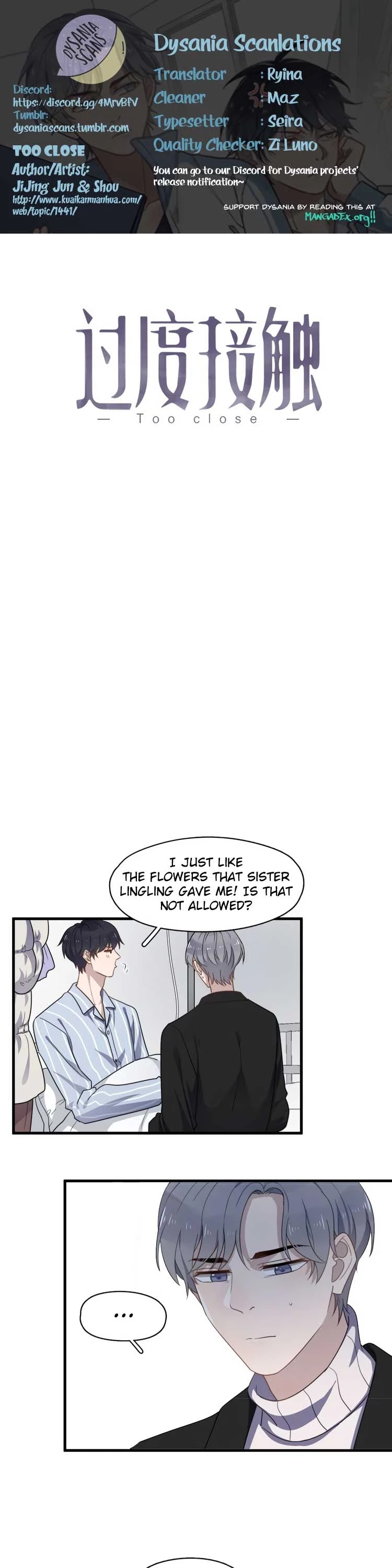 Too Close Chapter 77 - Page 1