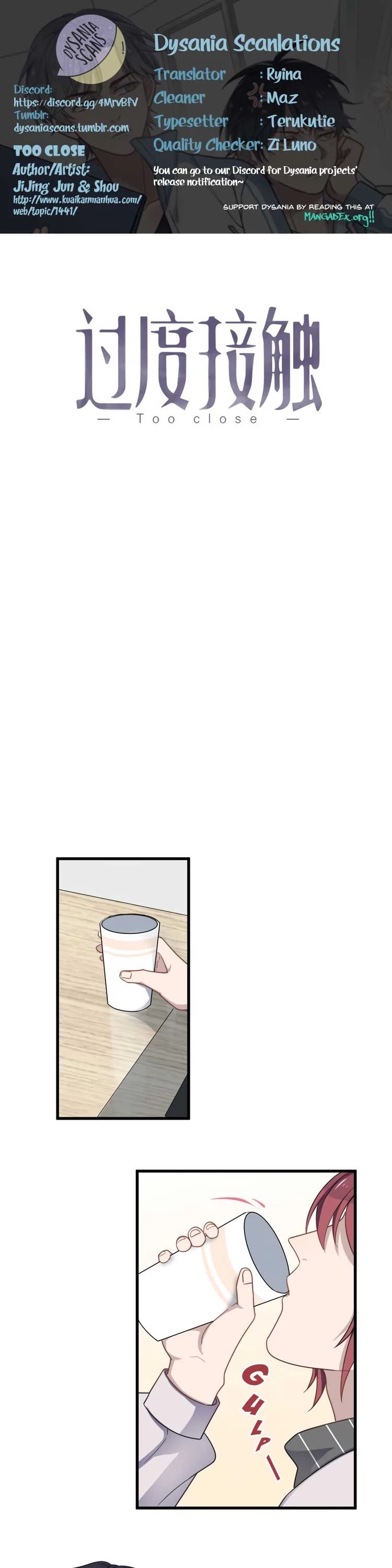 Too Close Chapter 78 - Page 1