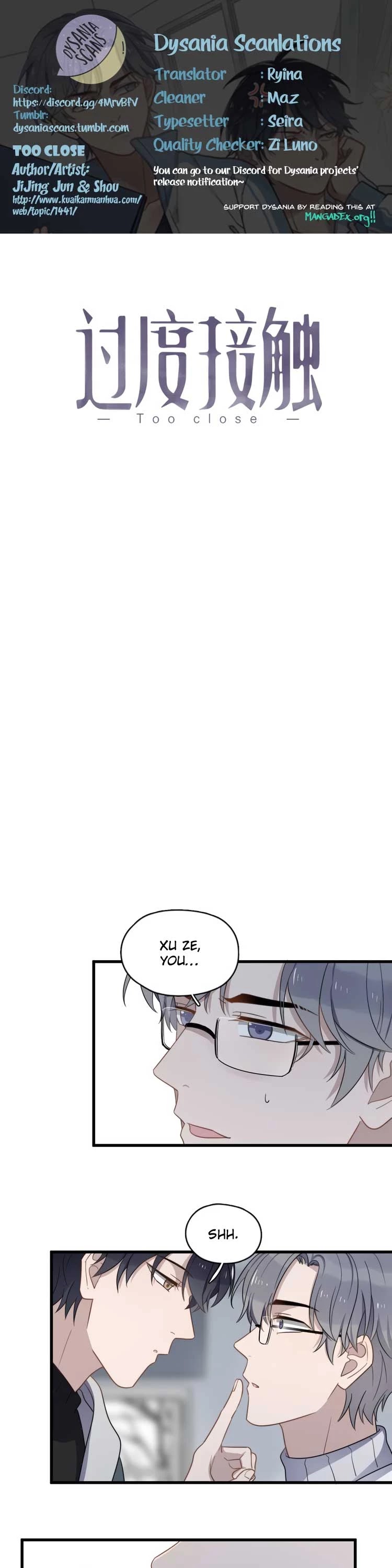 Too Close Chapter 79 - Page 1