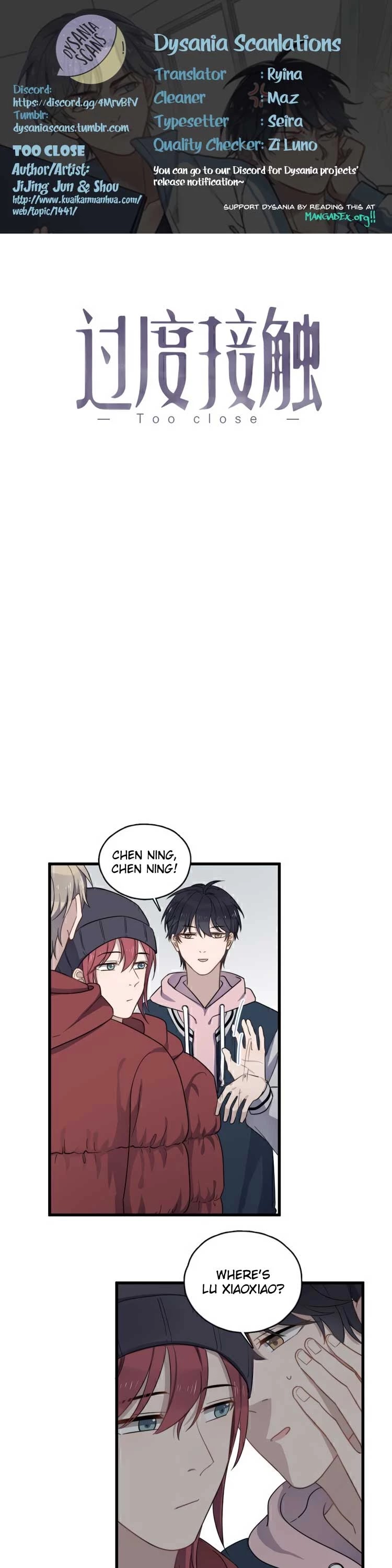 Too Close Chapter 83 - Page 1
