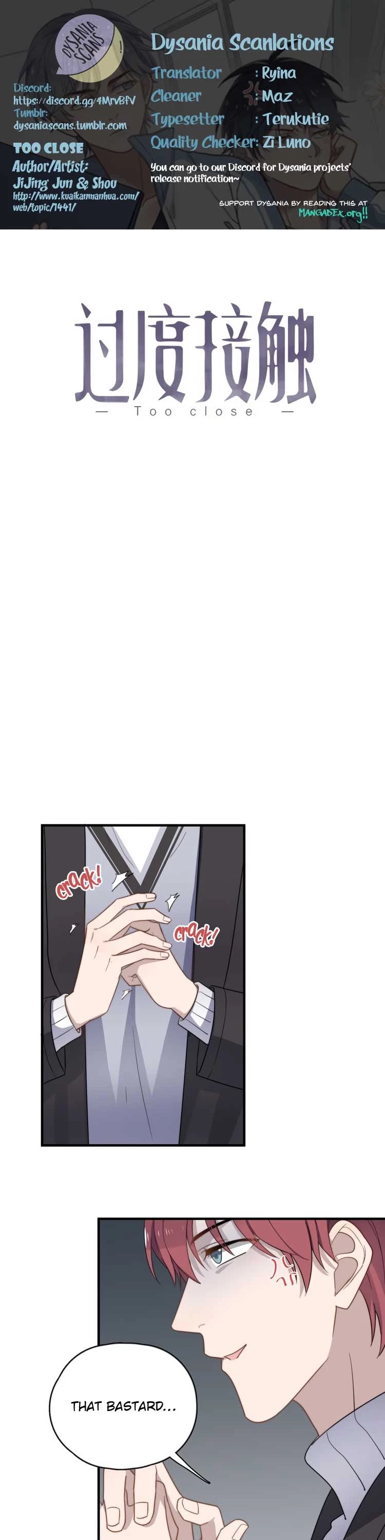 Too Close Chapter 86 - Page 1