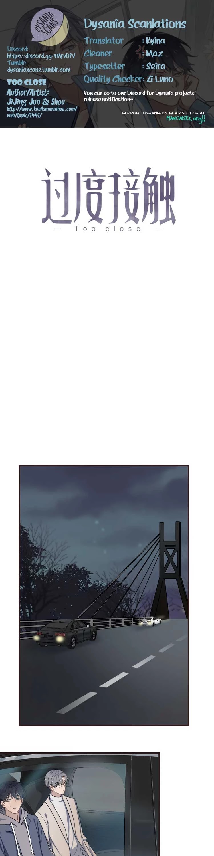 Too Close Chapter 89 - Page 1