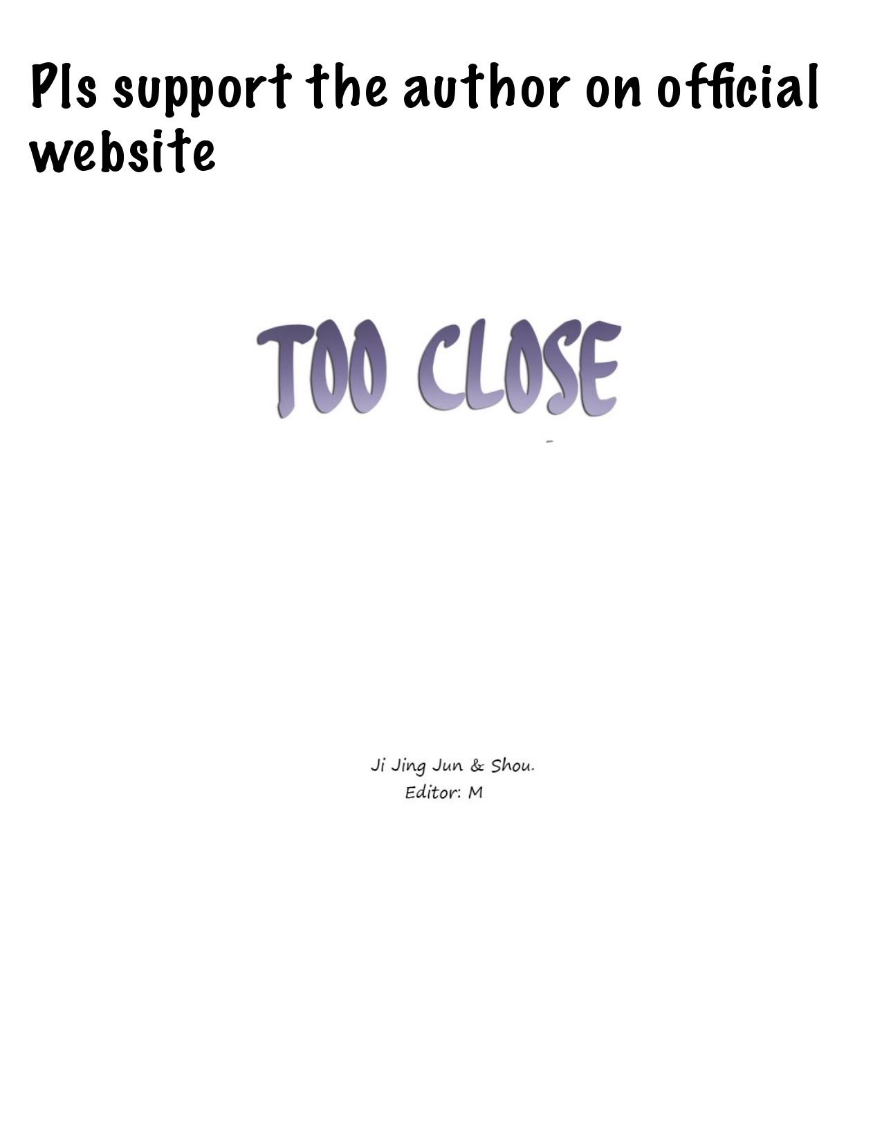 Too Close Chapter 93 - Page 1